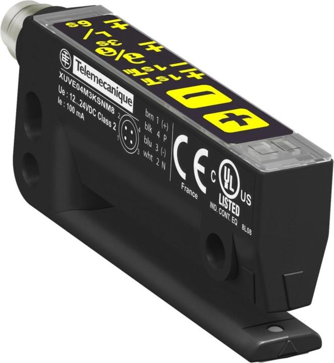 Actual product image TE Sensors Sensor, infared slim label fork PNP/NPN
