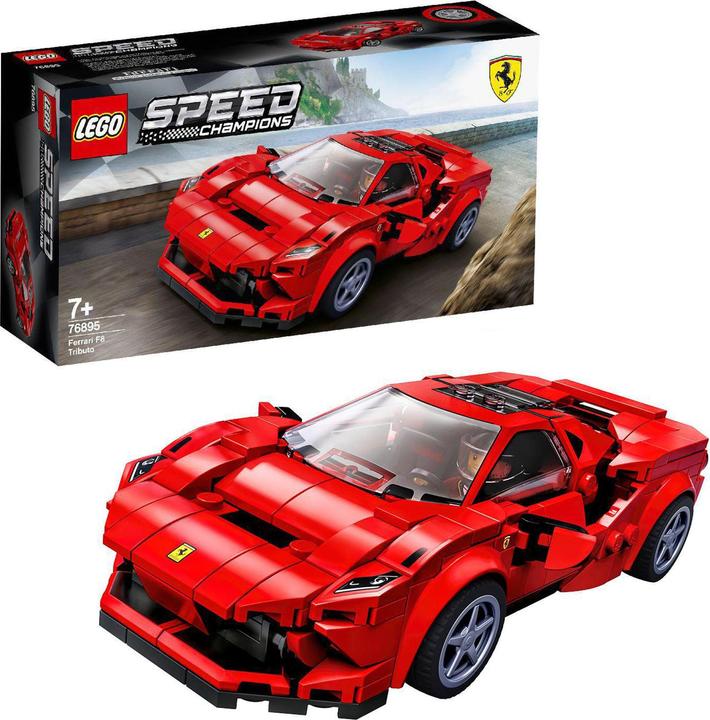 Produktbild LEGO Ferrari F8 Tributo (76895, LEGO Speed Champions)