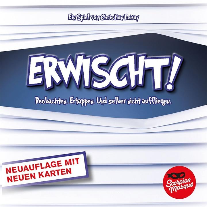 Actual product image Scorpion Masque LSMD0014 - Erwischt! - Card game, for 4 to 50 players, ages 12+ (DE new edition) (German)