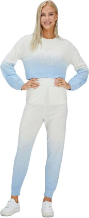 Bellemere Sweater Pant Set Polar Bear Gradient Cashmere Cropped Sweater-Pant SET (With Crystal Touch) (S)