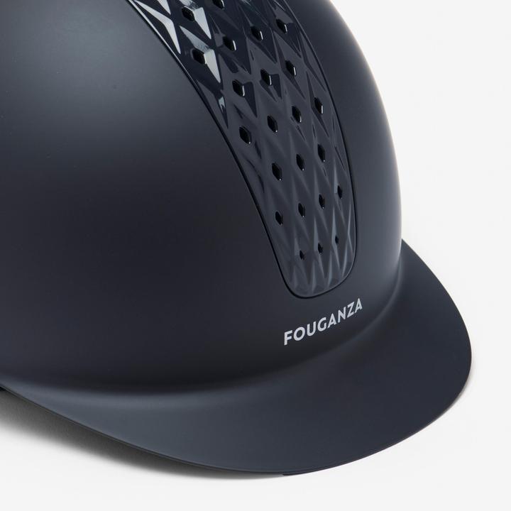 Produktbild Fouganza Reithelm 520 Erwachsene/Kinder blau (56)