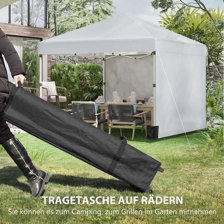 Produktbild Outsunny Faltpavillon mit Zubehör (297 cm, 297 cm)