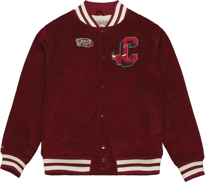 Immagine prodotto Mitchell & Ness Giacca college M&N Varsity Corduroy Sherpa - Chicago Bulls - L (L)