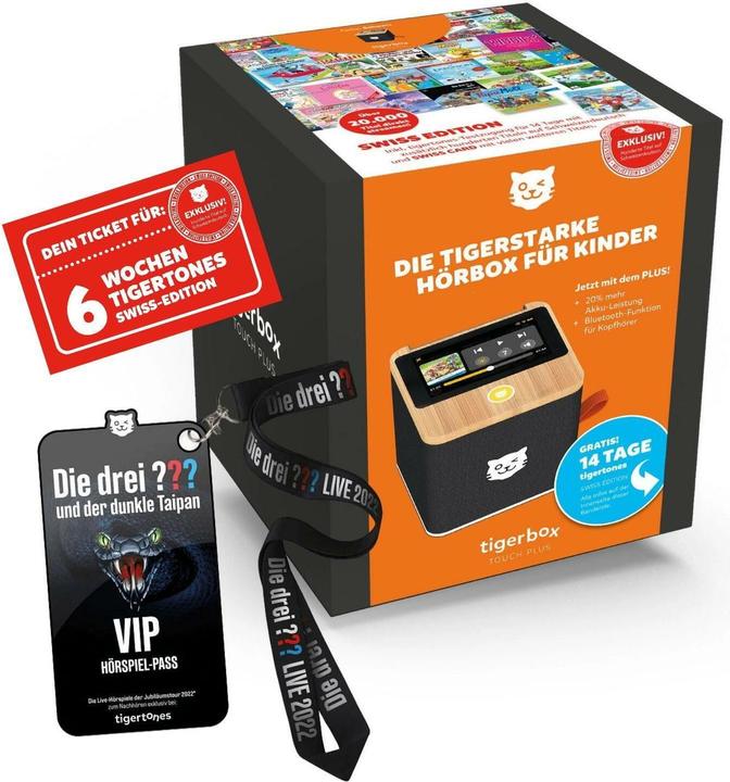 Immagine prodotto Tigermedia Tigerbox Touch Plus Swiss Edition Schwarz (Svizzero-tedesco)