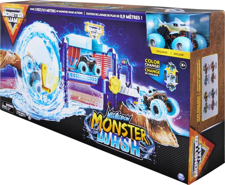 Actual product image Spin Master Monster Jam - Megalodon Monster Wash