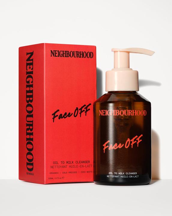 Immagine prodotto Neighbourhood Botanicals Face Off Oil to Milk Facial Cleanser (Petrolifera, 150 ml)