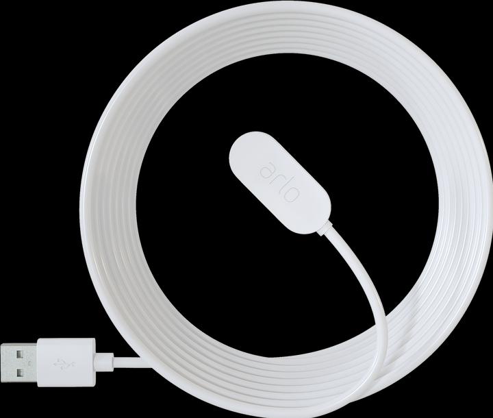 Produktbild Arlo magnetisches Innenladekabel 2.4 m weiss (Kabel)