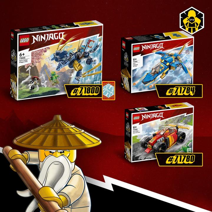 Produktbild LEGO Nyas Wasserdrache EVO (71800, LEGO Ninjago)