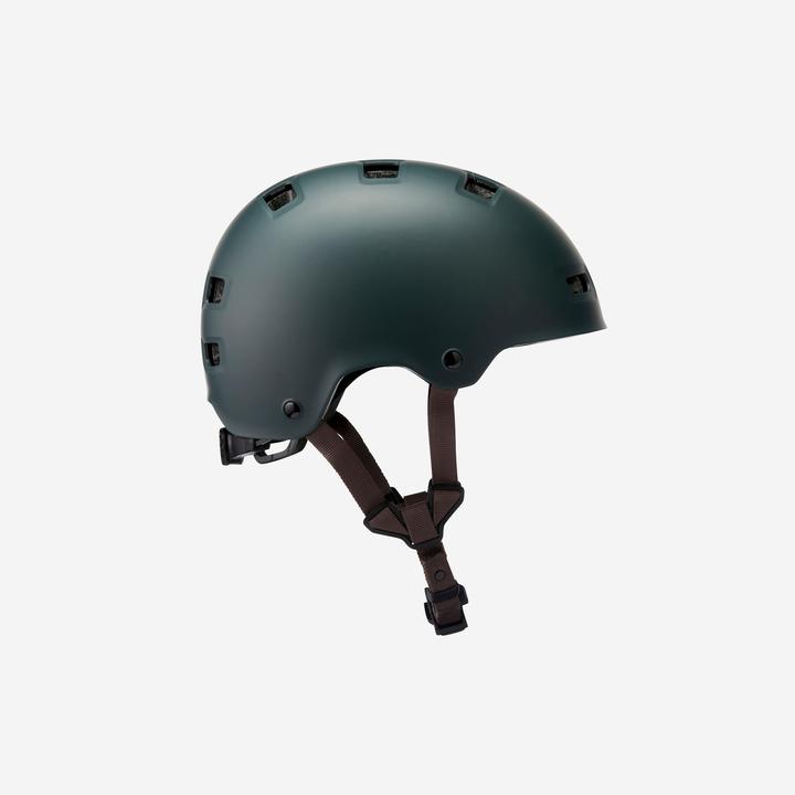 Produktbild Oxelo Skaterhelm Inliner Skateboard Scooter - MF540 grün (55 - 59 cm)