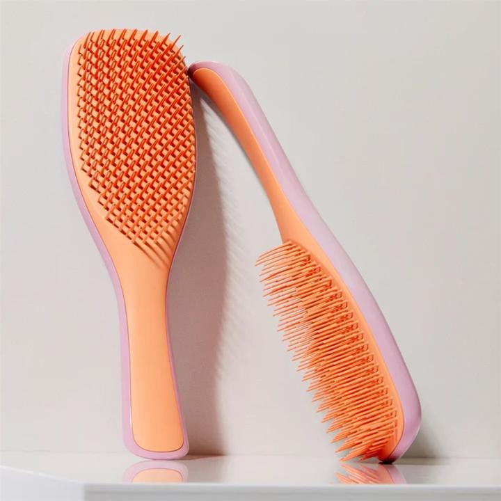 Actual product image Tangle Teezer Wet Detangler detangling brush apricot & rosebud