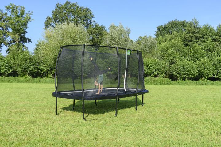 Produktbild Exit Allure Premium Trampolin 244x427cm - schwarz (266 cm)