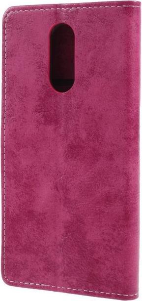 Actual product image MU Style Vintage Leather Bookcover Series (LG Q Stylus, LG Stylo 4)