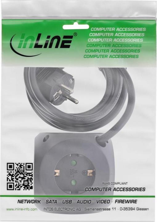 Produktbild InLine Charging Cube (1 x, USB-A, USB-C, 2 m)