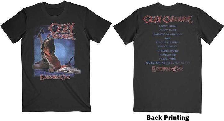 Actual product image Ozzy Osbourne Blizzard of Ozz Tracklist (XL)