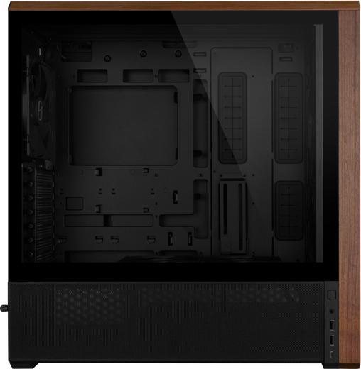 Immagine prodotto Lian-Li Lancool 217 PC-Gehäuse, Midi-Tower, ATX, Tempered Glass - schwarz (ATX, SSI EEB, E-ATX, mATX, Mini-ITX)