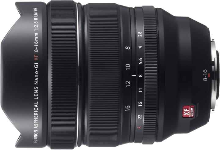 Immagine prodotto Fujifilm Fujinon XF 8-16mm f/2,8 R LM WR (Fujifilm Fujinon XF, APS-C / DX)