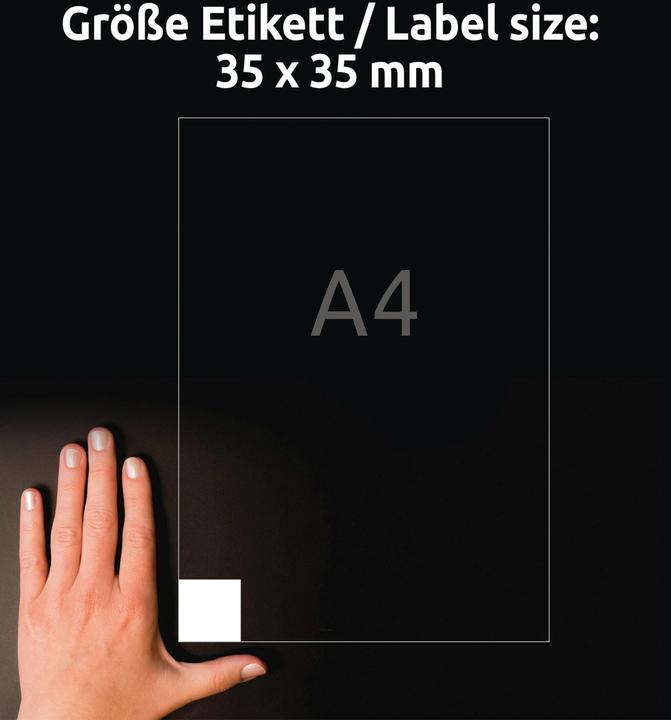 Immagine prodotto Avery Etichette quadrate