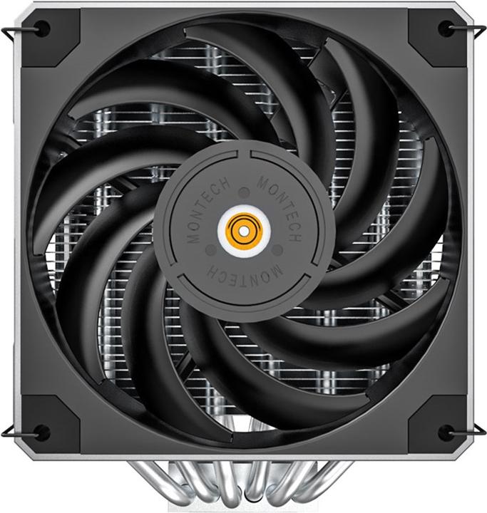 Actual product image Montech Metal DT24 CPU cooler, 2x120mm (153 mm)