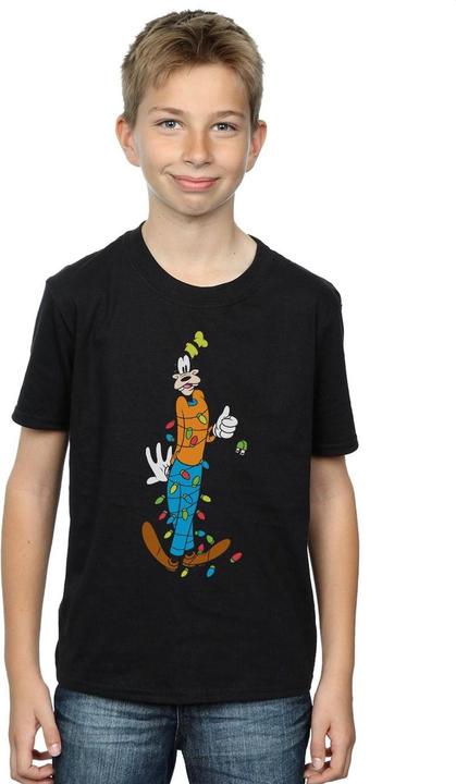 Immagine prodotto Disney Goofy Christmas Lights Maglietta Ragazzi (152, 158)