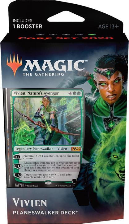 Produktbild Magic the Gathering Core Set 2020 Planeswalker Chandra - - EN (Englisch, Booster Pack)