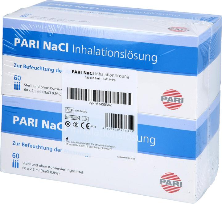 Produktbild PARI NaCl Inhalationslösung