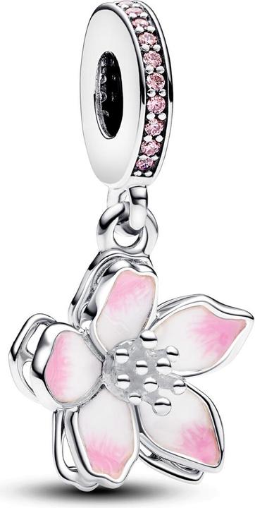 Pandora Kirschblüten (Emaille, Zirkonia)