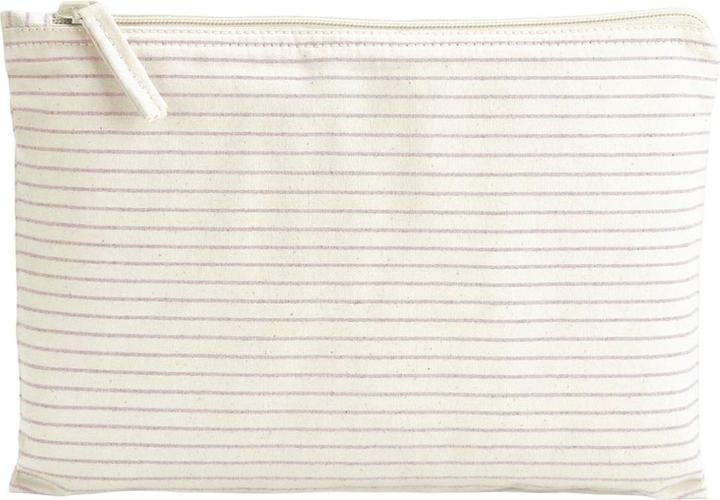 Produktbild Westford Mill Kosmetikbeutel Mit Streifen BioBaumwolle