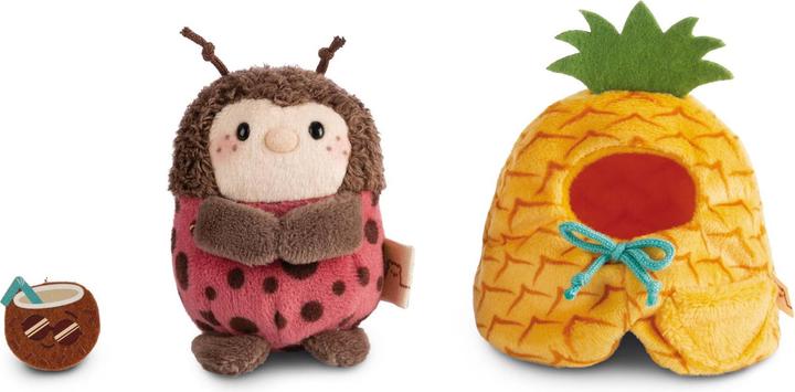 Immagine prodotto Magni Nici coccinella Dozz con costume al cocco e ananas (8 cm)