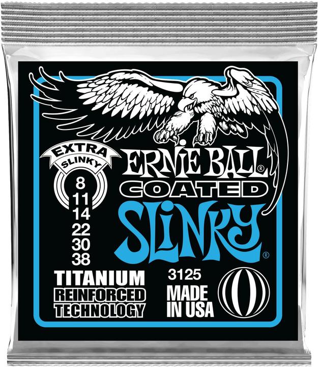 Produktbild Ernie Ball Slinky Extra (6 x, E-Gitarre, 0.04")