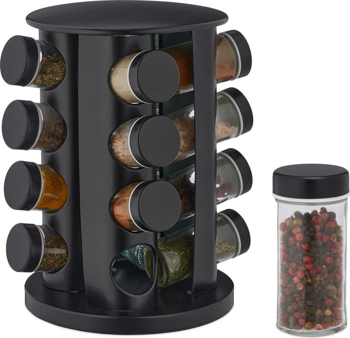 Actual product image Relaxdays 17 piece spice carousel