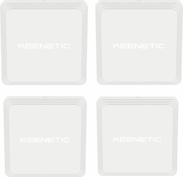 Actual product image Keenetic Voyager Pro AX1800 Mesh WiFi 6 Router/Extender/Access Point, 4-Pack