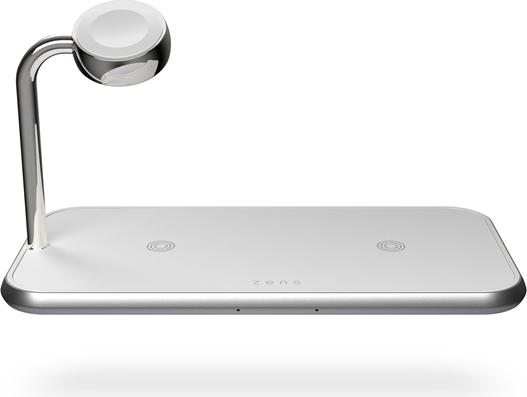 Actual product image Zens Aluminium Dual Wireless Charger + Watch (20 W)