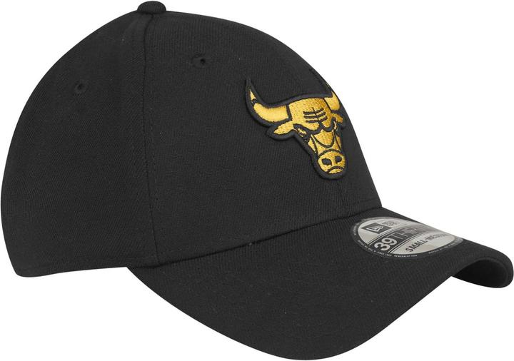 Produktbild New Era 39Thirty Stretch Cap - Chicago Bulls schwarz - L/XL (L)