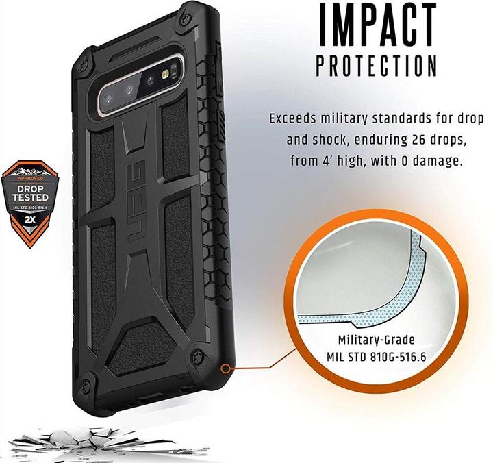 Actual product image UAG Monarch Case Black Mat