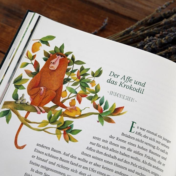 Produktbild Kindermärchen aus aller Welt (Deutsch, Antje Subey-Cramer, Jasmin Schäfer, 2024)