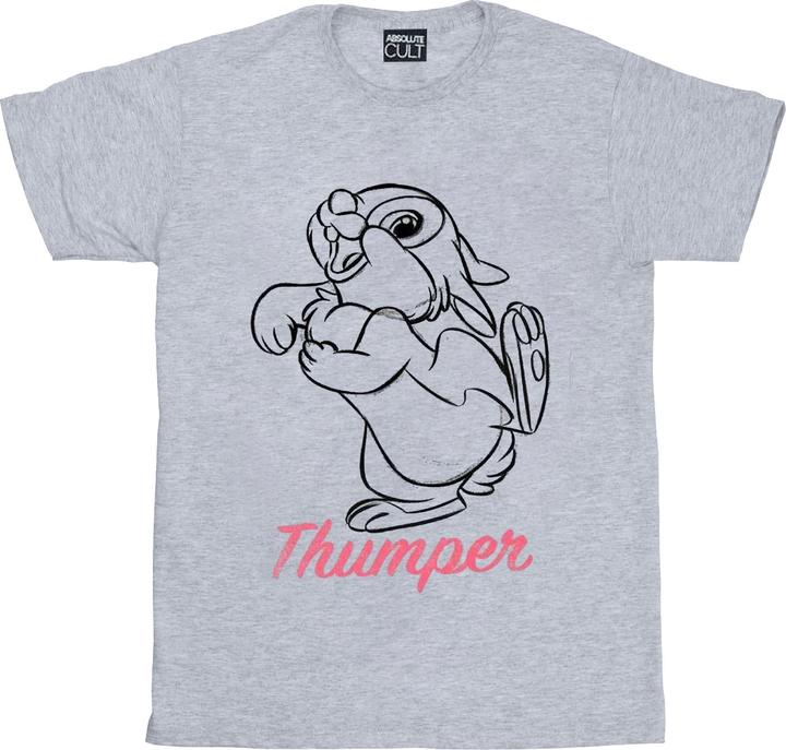 Immagine prodotto Disney Bambi Thumper Line Drawing Maglietta Ragazze (140, 146)
