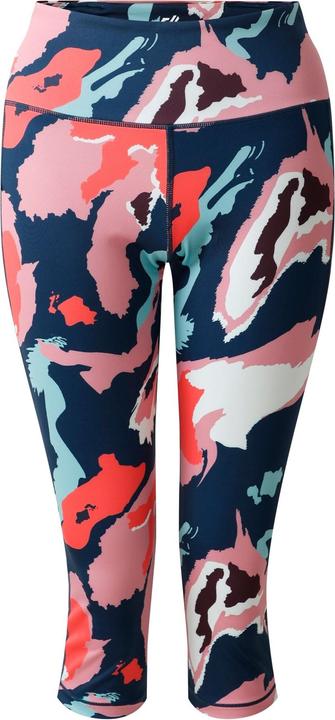 Actual product image Regatta Womens/Ladies Influential II Marble Swirl 3/4 Length Leggings (42 D)