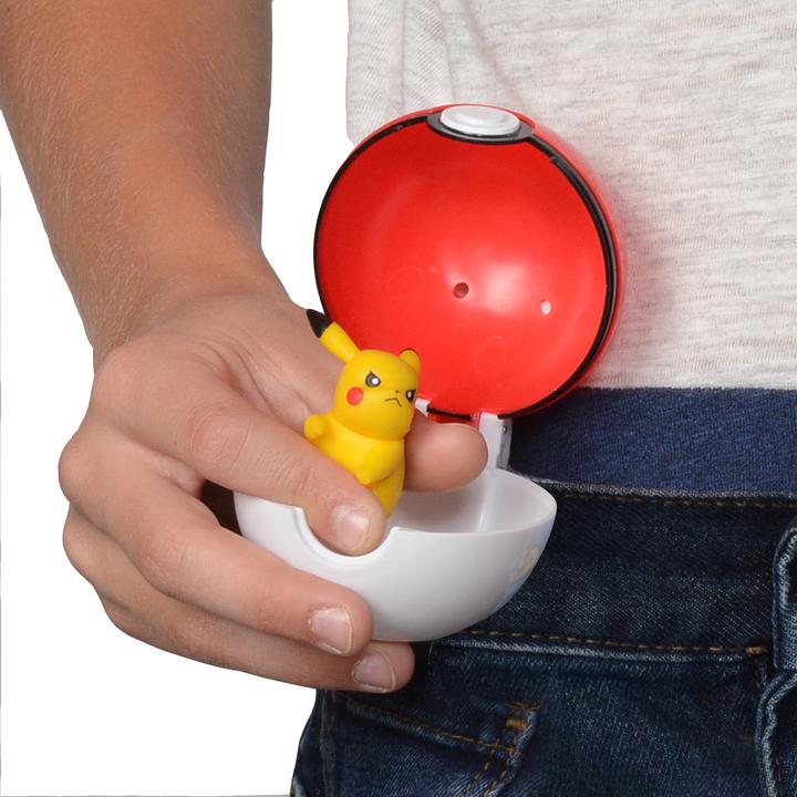 Actual product image Bandai Pokeball With 5 cm Pokemon Figure