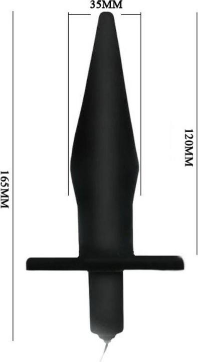 Image du produit Baile Vibrateur anal avec télécommande