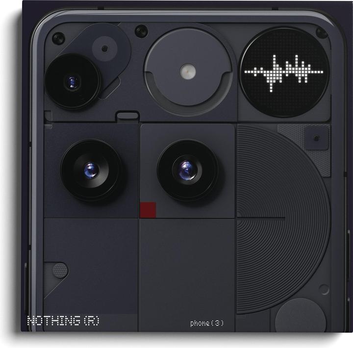 Actual product image Nothing Nothing Phone (3) (512 GB, Black, 6.67", Dual SIM, 50 Mpx, 5G)