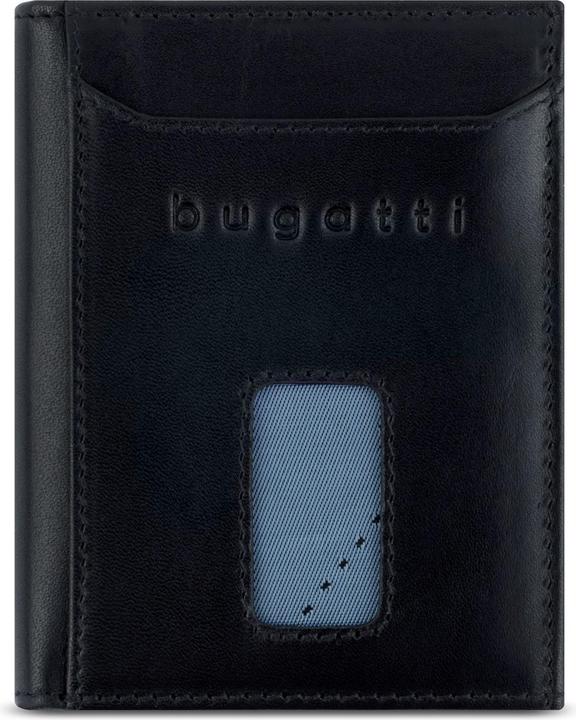 Produktbild Bugatti Secure Slim - RFID Kreditkartenhalter mit Wiener Münzfach Romano