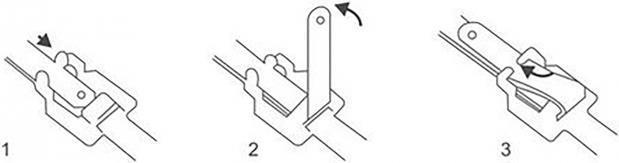 Produktbild Delock Kabelbinder Edelstahl wiederverwendbar mit Faltverschluss L 400 x B 10 mm 10 Stück (Kunststoffkabelbinder, 10 mm, 10 Stk.)