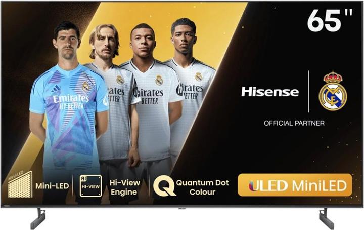 Image du produit Hisense TV 65U6NQ (164 cm (65 pouces), noir/gris foncé, UltraHD/4K, triple tuner, mini LED) (65", QNED, 4K)