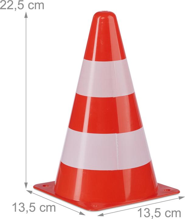 Actual product image Relaxdays 10x pylons