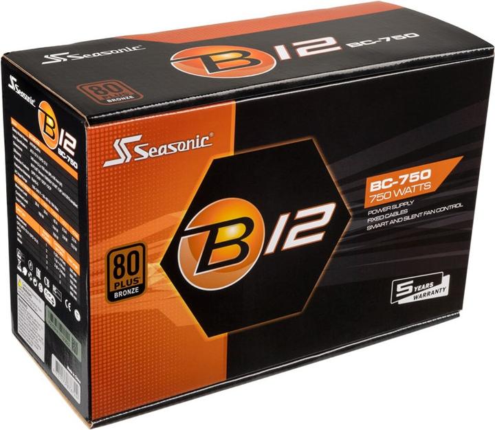 Produktbild Seasonic B12 BC (750 W)