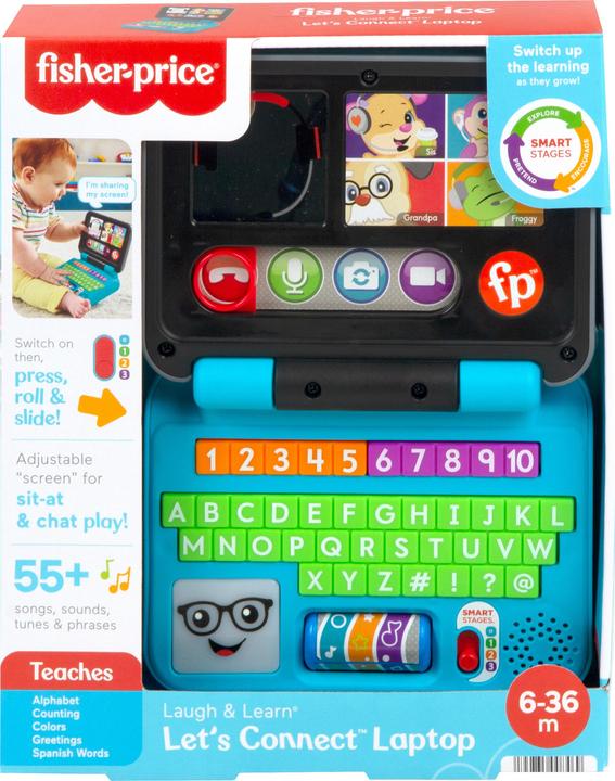 Produktbild Fisher-Price Laugh & Learn Let"s Connect Laptop (Finnisch)
