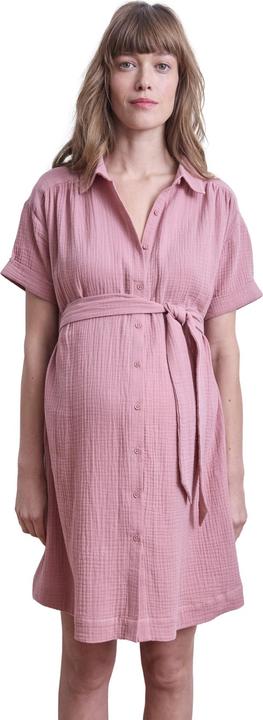 Actual product image Vertbaudet Short muslin blouse dress for pregnancy & nursing (46)