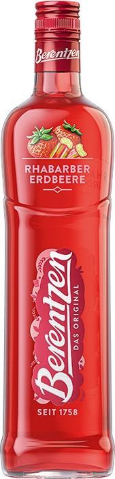 Produktbild Berentzen Rhabarber-Erdbeere Likör
