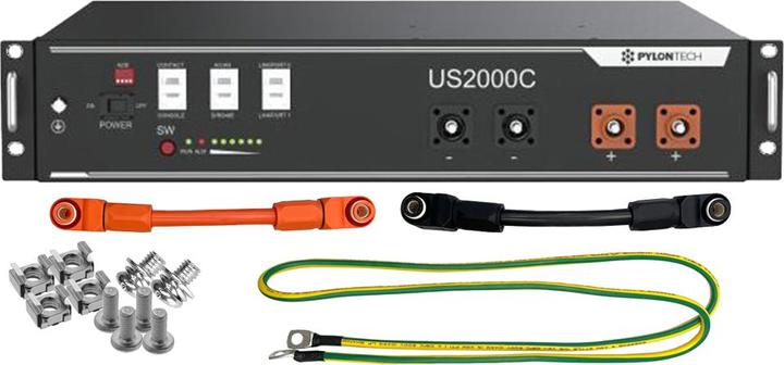 Produktbild Offgridtec Backup-Kit Nachrüstsatz mit Pylontech US2000C Akku Victron MultiPlus II 48/3000 3-phasig