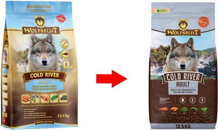 Image du produit Wolfsblut Nourriture sèche Dog Cold River Adult, 12.5 kg (Adulte, 1 pcs, 12500 g)